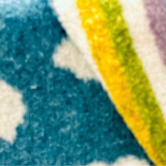 Free People NWT Beautiful Lined Tote Bag Colorful Coordinated Stripe Scarf Gift - Picture 6 of 13